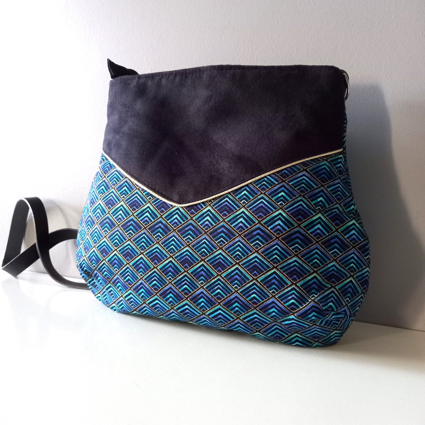 Sac Poire bleu Piscine